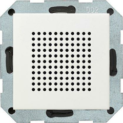 Динамик Gira System 55 радиоприемника RDS чисто-белый глянцевый 228203