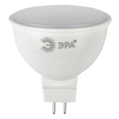 Лампа светодиодная ЭРА GU5.3 7W 2700K матовая ECO LED MR16-7W-827-GU5.3 Б0040873