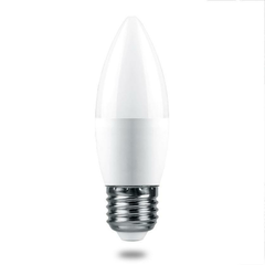 Лампа светодиодная Feron E27 7,5W 2700K Матовая LB-1307 38056