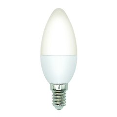 LED-C37-5W/4000K/E14/FR/S Лампочка Volpe LED-C37-SLS