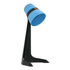 ULO-K22 D/E14/A Black/Blu Настольная лампа Uniel ULO-K22
