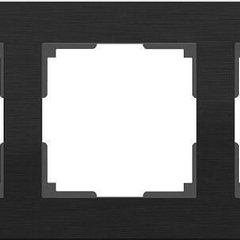 Рамка Werkel Aluminium на 5 постов алюминий черный WL11-Frame-05 4690389110481