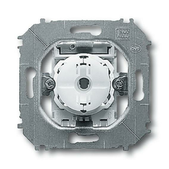 Выключатель кнопочный двухклавишный ABB Impuls 10A 250V с подсветкой 2 перекидных контакта 2CKA001413A0889